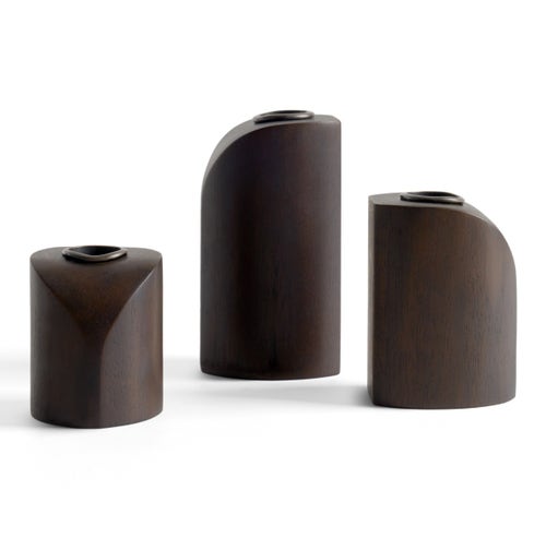 Ethnicraft PI Candle Holders (Set of 3)